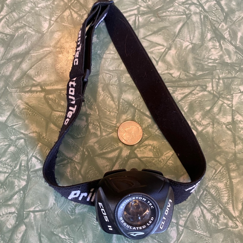 Princeton Tec EOS 2 Intrinsically Safe 170 Lu LED Headlamp Takes 3AAA Batteries